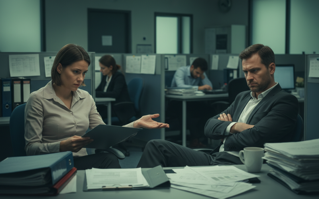 négocier départ manager toxique - Environnement de travail toxique